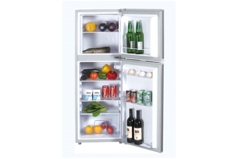 DC compressor refrigerator 108L/48L for freezer